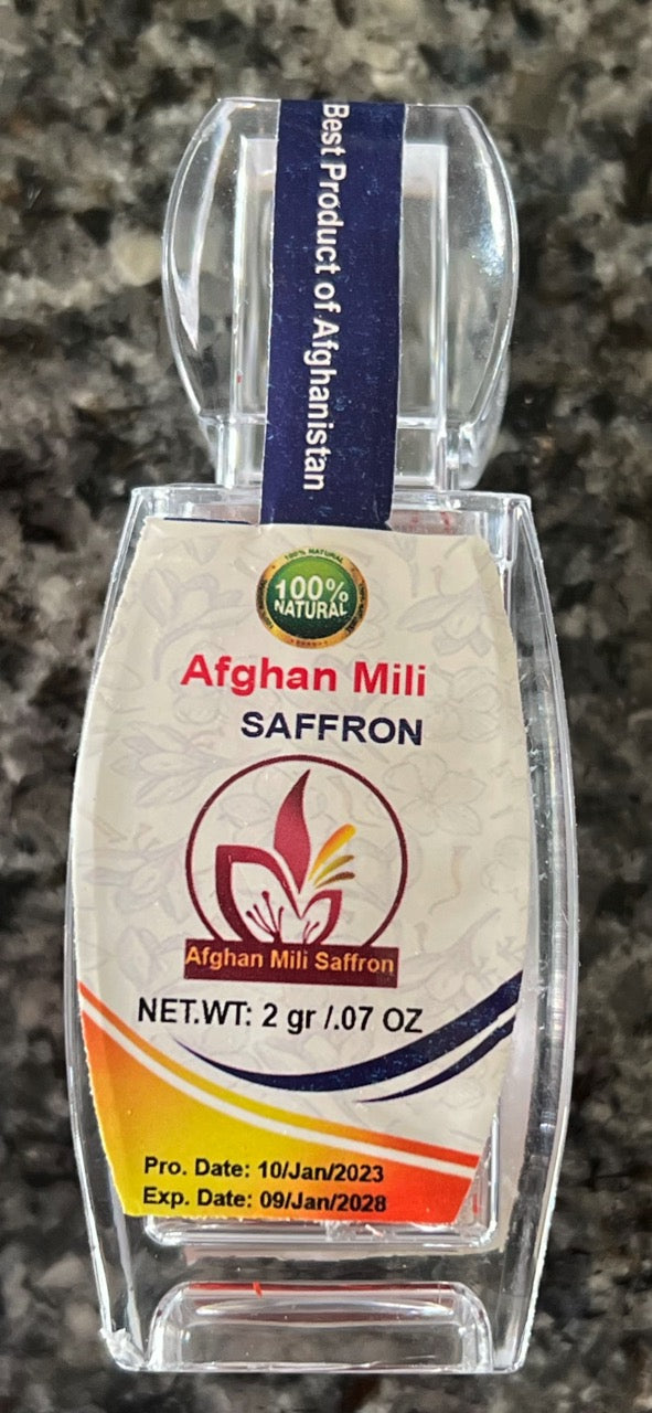 1 Gram Saffron, Finest Pure Premium All Red Saffron Threads, Graded AA+ Non-GMO For Tea, Rice, Desserts, Milk and Risotto, Stew.