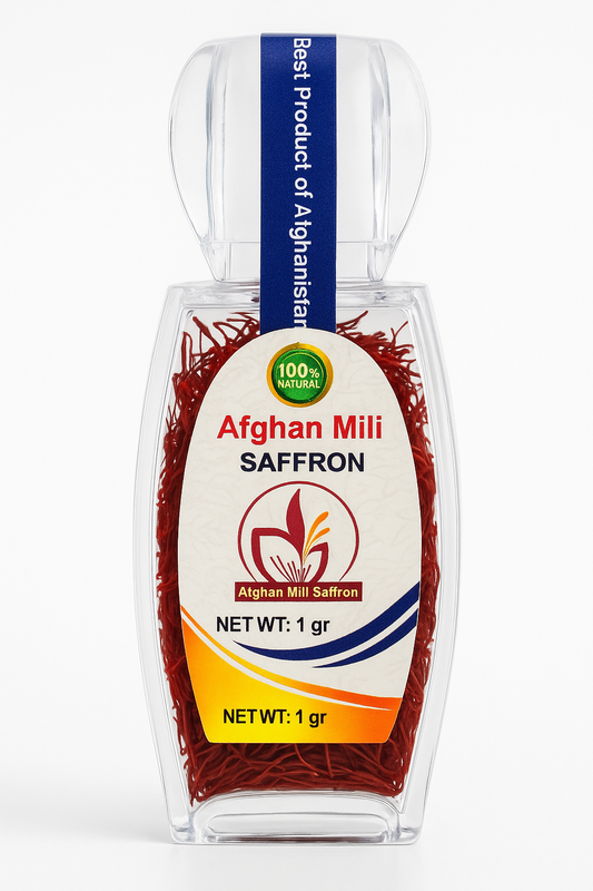 1 Gram Saffron, Finest Pure Premium All Red Saffron Threads, Graded AA+ Non-GMO For Tea, Rice, Desserts, Milk and Risotto, Stew.